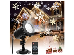 2026 projetor de Luz Led de Nevasca Ip65 para Natal, Casamento e Decoração Interior e Exterior