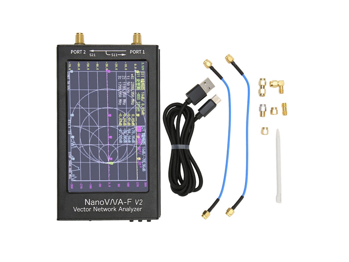 Analisador de Rede Vetorial LAXISCREED com Tela Touch 4.3" Ips