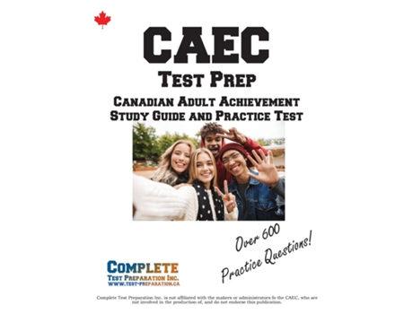 Livro CAEC Test Prep de Complete Test Preparation Inc (Inglês)