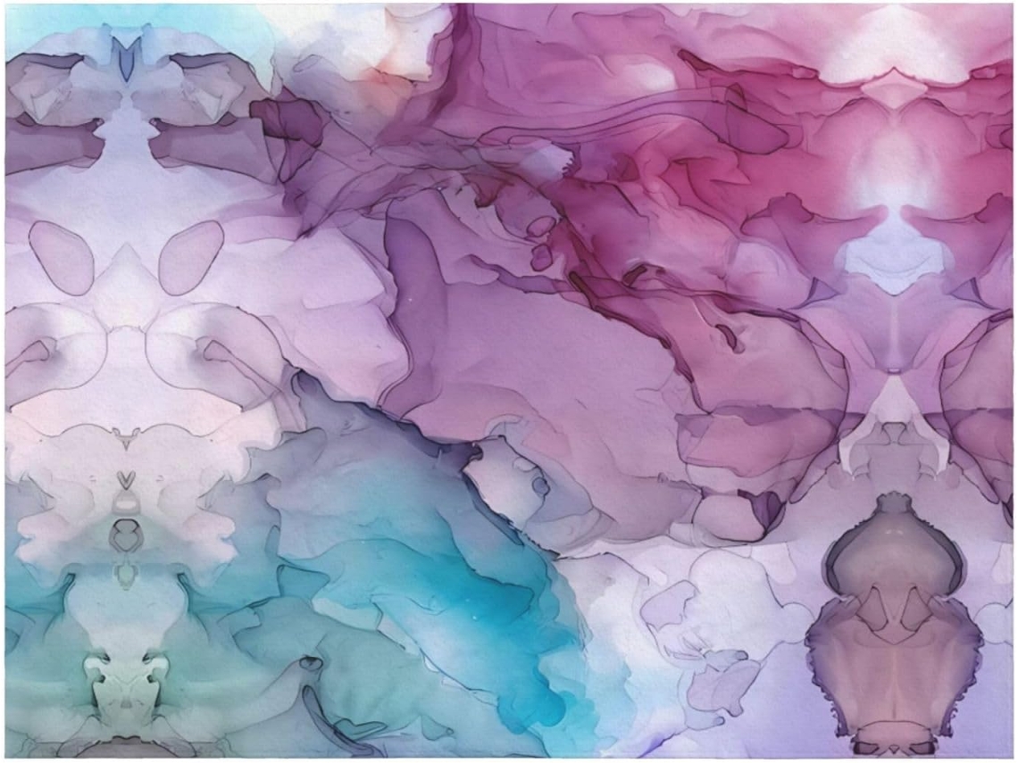 Colcha de Flanela com Estampa Abstrata Marmorizada Manta Macia Quente e Confortável para Sofá Ou Quarto 127