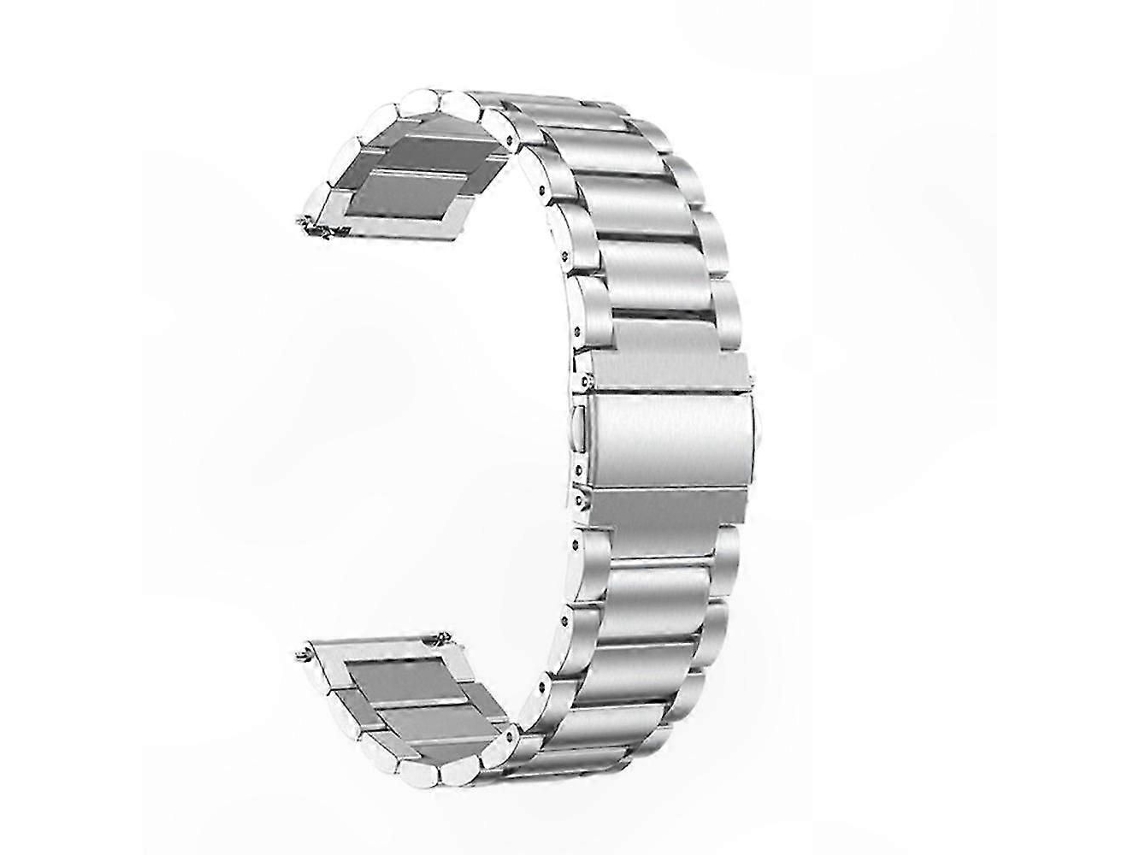 Pulseira de Liga Titânio 24 Mm Pulso com 3 Contas para Smartwatches Compatíveis. GOKOCO