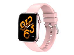 Smartwatch Z15 Frequência Cardíaca e Pressão Arterial Detecção de Sono Chamadas e Sms Cronômetro Rosa GODTVAGT