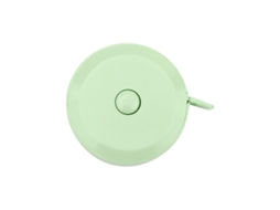 Fita Métrica Retrátil Automática De Plástico, 2 Unidades De Mini Régua Doméstica Fofa E Macia De 1,5 M, Rolo Verde