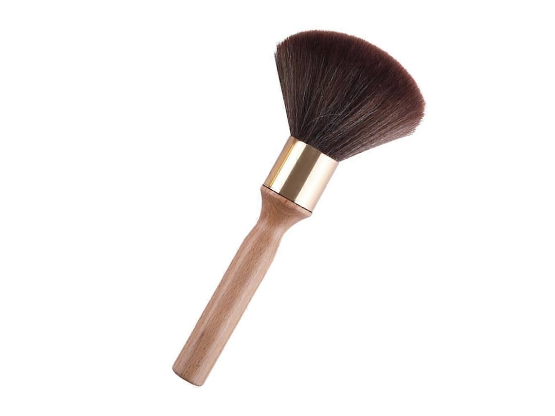 Pincel De Limpeza De Barba Cor Café, Com Cerdas De Nylon