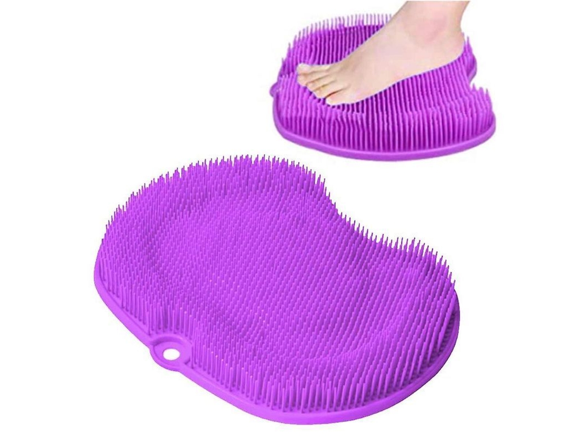 Massageador De Pé Para Banho Com Cups De Sucção Antiderrapante, Limpeza Profunda E Massagem Para Pés Cansados