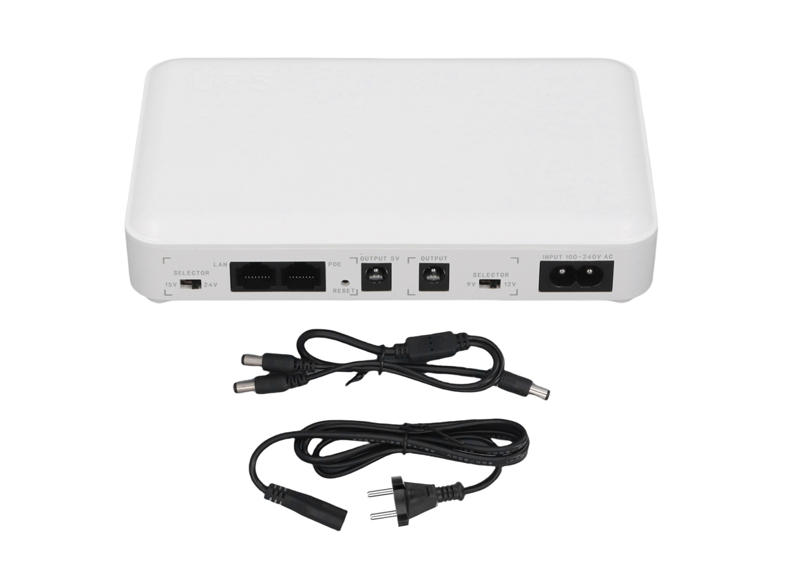 Mini Ups Fonte de Alimentação Ininterrupta 8000mah S/MARCA