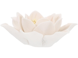 Decoração Parede Floral Cerâmica Branca Elegante Quarto Espaços Interiores Estilo Moderno Simples Design GOKOCO