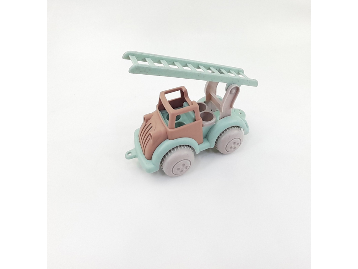 Caminhão De Bombeiros Xl Brinquedos Sustentáveis ​​feitos De Cana De Açúcar Viking Toys
