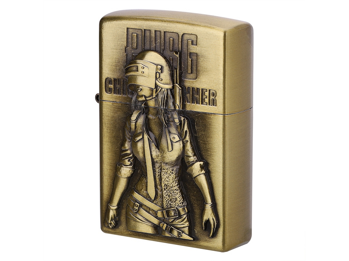 Isqueiro De Metal Leve Portátil Resistente Fashionável Durável (menina)
