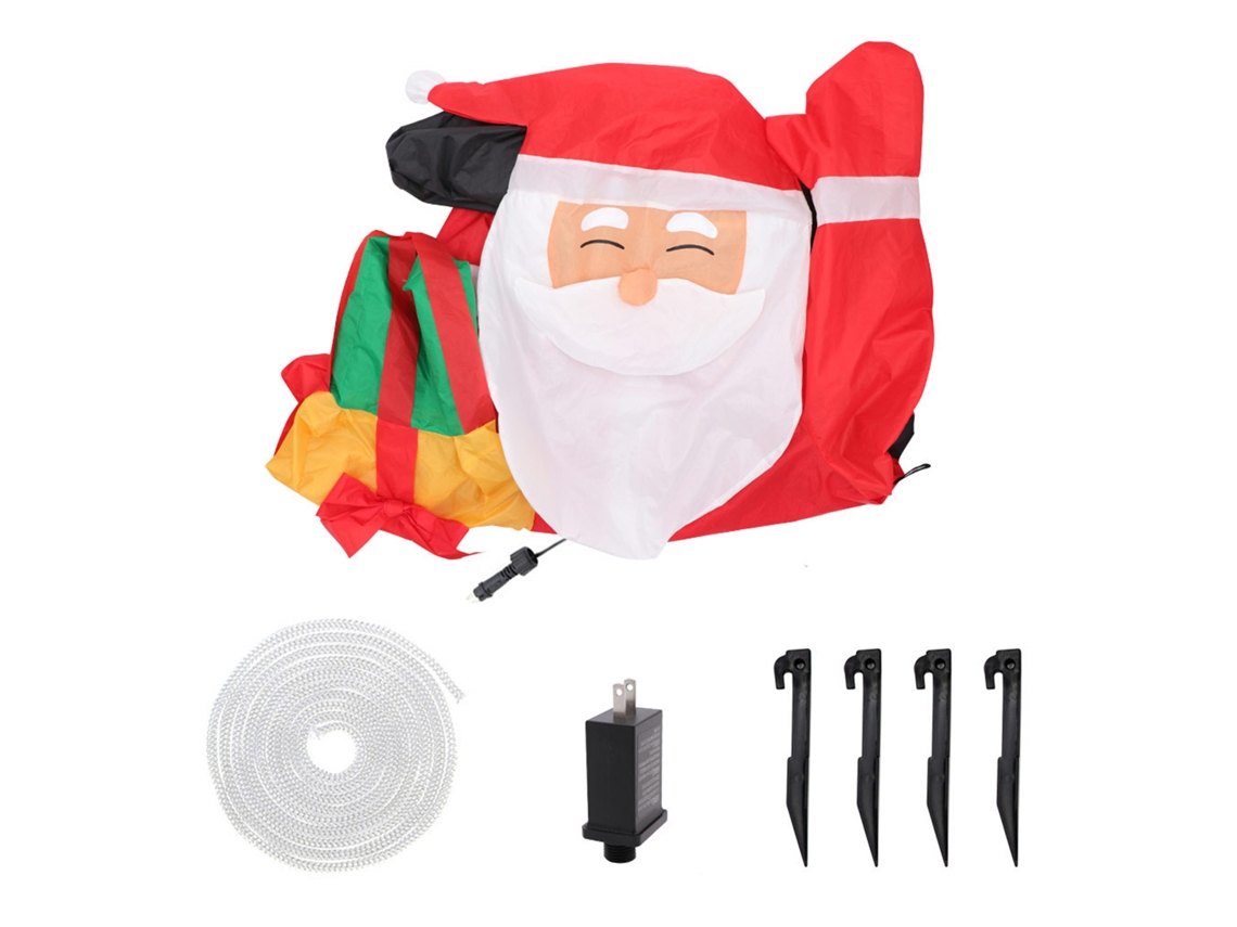 Decoração de Natal Inflável Santa LAXISCREED