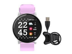 Pulseira esportiva W8 IP67 à prova d'água EOOCOO com monitoramento de frequência cardíaca e previsão do tempo