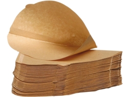 Lurelia Filtros De Café, Não Branqueados, 100 Unidades, Cor Natural