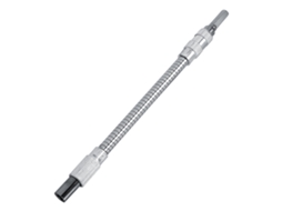 Mango De Eixo Flexível Mango 1/4" Extensão Porta Brocas Para Parafusadeira Elétrica