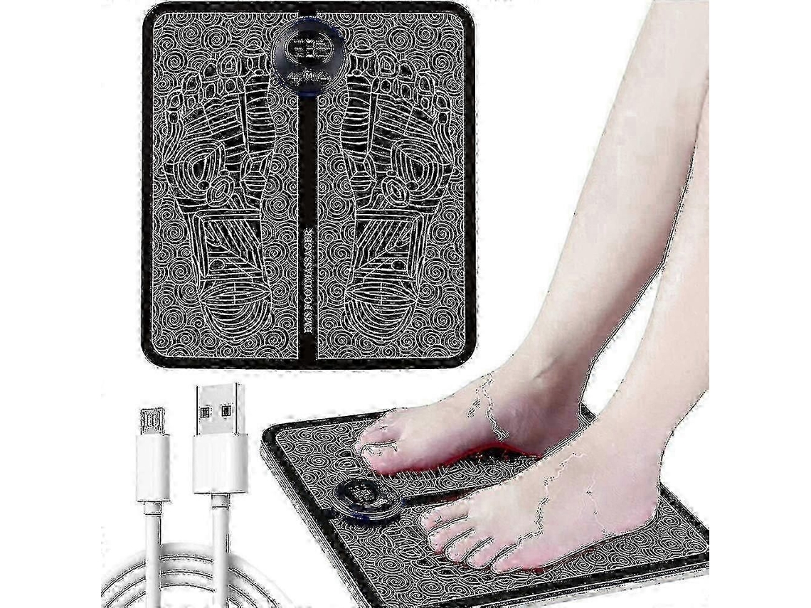 Tapete Massageador Elétrico Para Pés Ems 2025, Estimulador Muscular Os Pés, 2023 Nco_m24