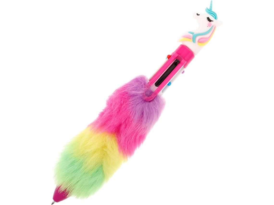 Caneta Esferográfica Stobok Fluffy Para Meninas Com Design De