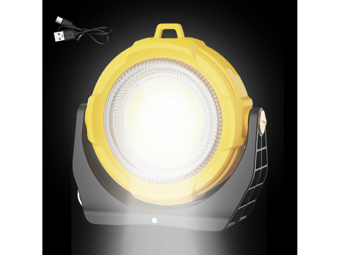 Luz De Trabalho Magnética Recarregável, Luz De Trabalho Magnética Rgb