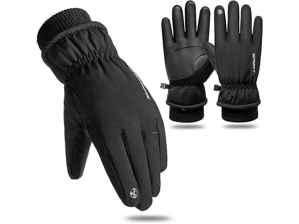Luvas Térmicas De Inverno Para Homens, Luvas De Esqui Impermeáveis ​​e Resistentes Ao Frio Com Tela Sensível Ao Toque Para Present Aquaforge