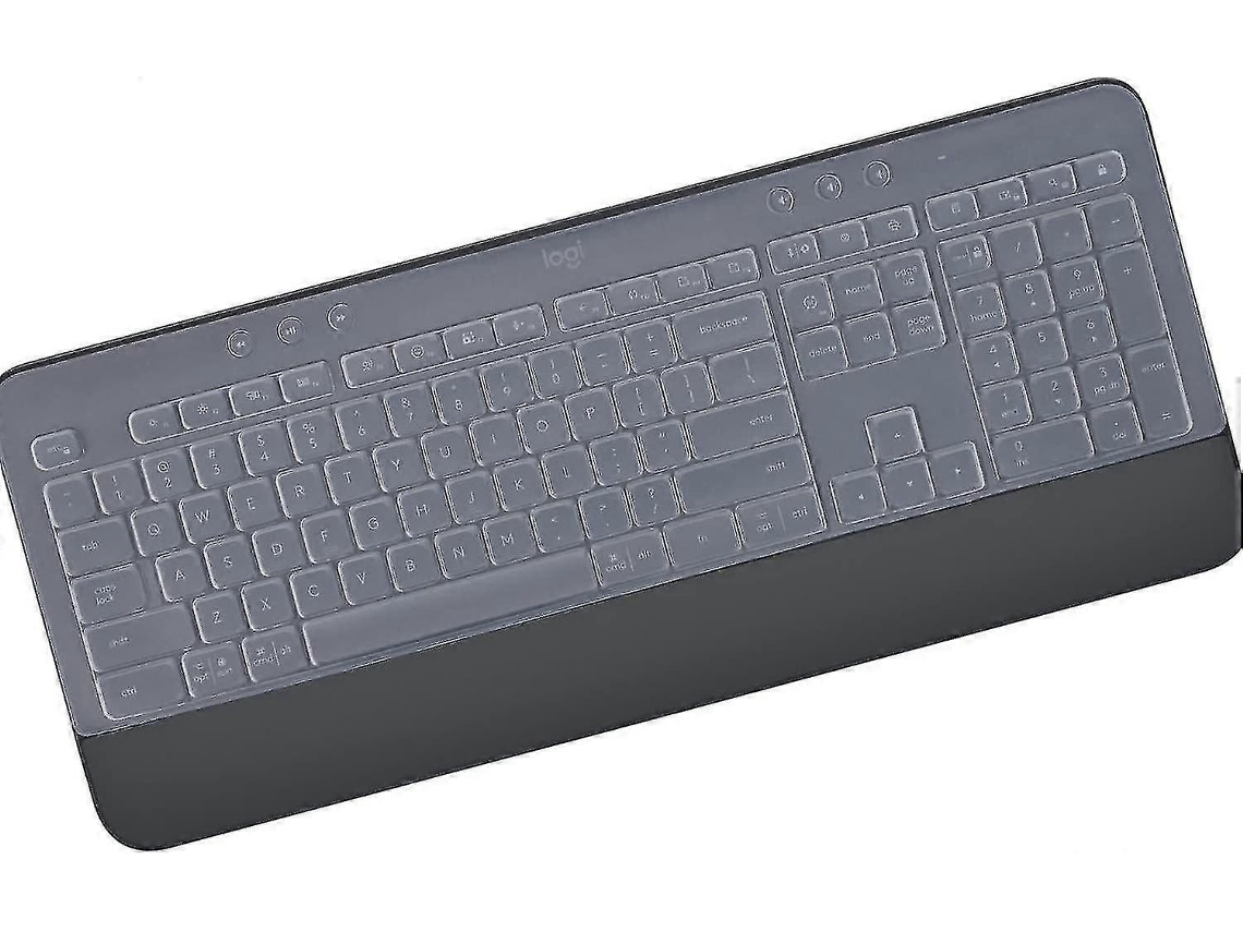 Capa Para Teclado Sem Fio Logitech Signature K650, Acessórios Para Teclado Logitech K650, Protetor De Teclado Logitech K650 Everley891 (transparente)