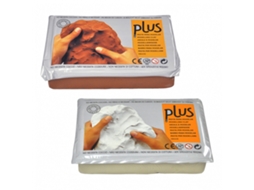 Argila Modelar PLUS Auto Endurecimento Preto 500Gr