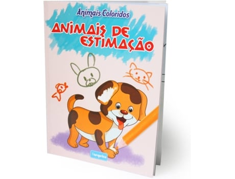 Livro Animais Coloridos de Estimação