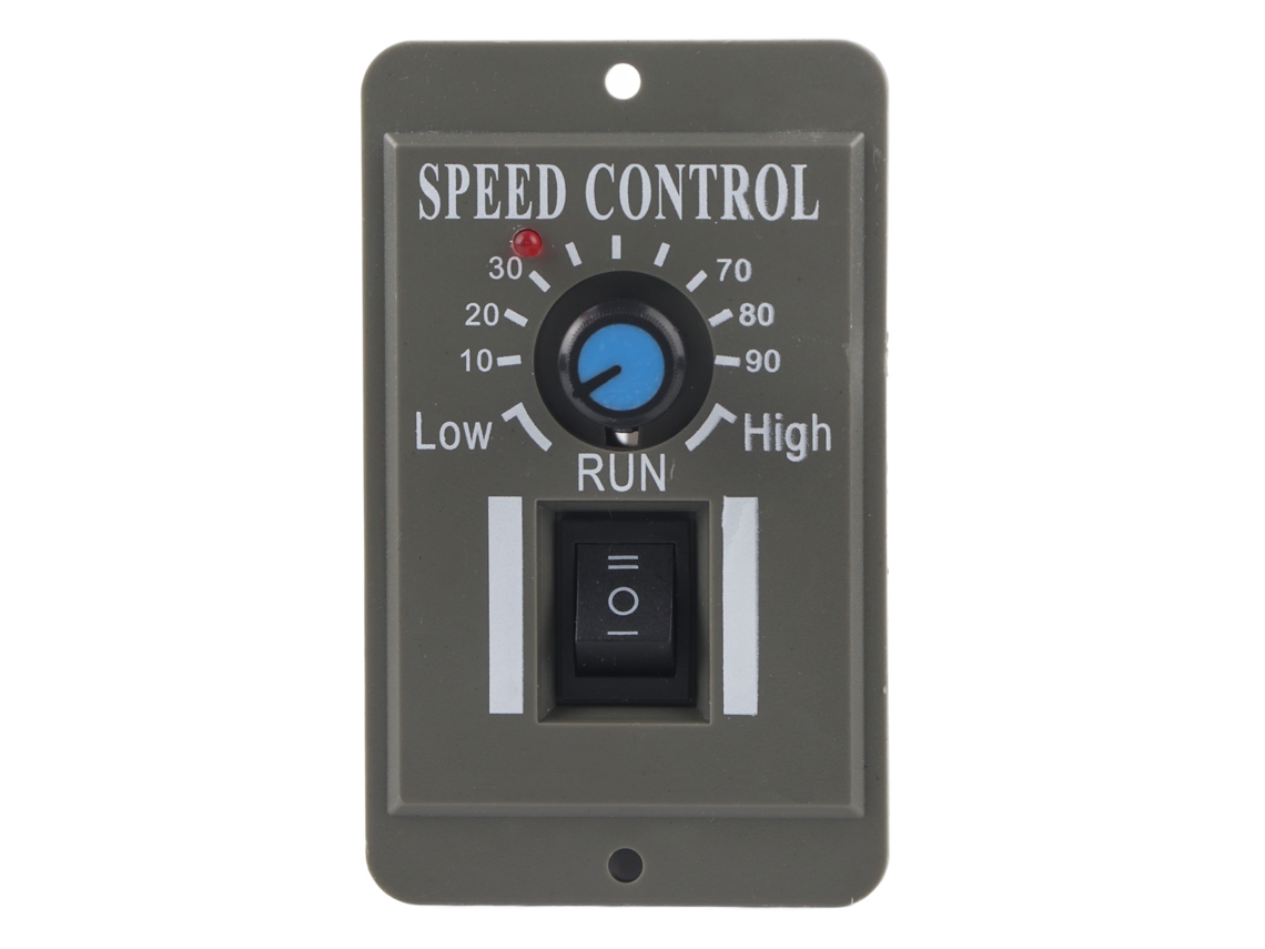 Yuru controlador de Velocidade para Motor Cc 12v/24v/36v/48v 6a com Chave Cw/ccw Regulador Governador