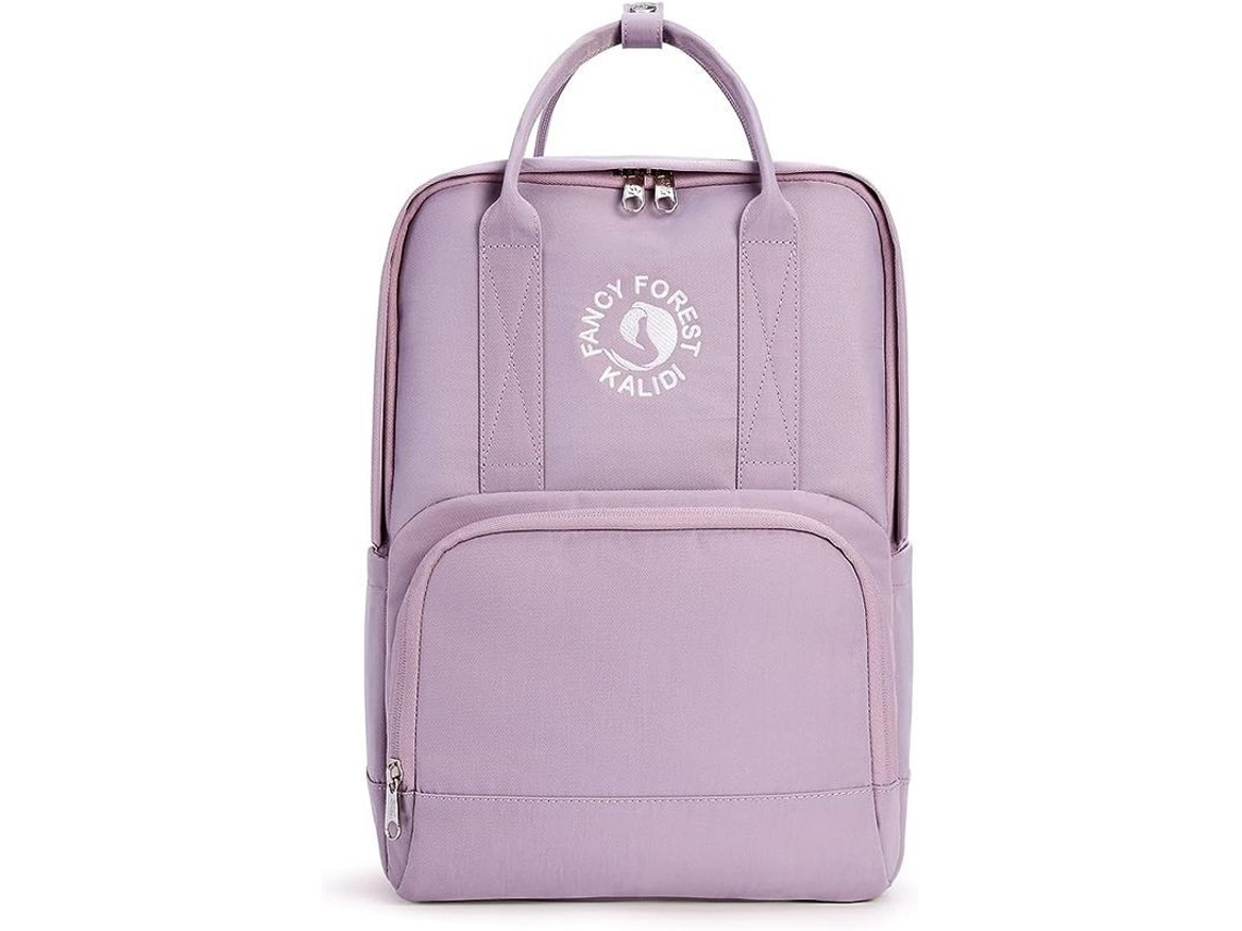 Mochila Grande Impermeável para Notebook de 15,6 Polegadas Linjou Leve Casual Viagem (roxa)