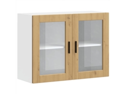 Kitchen Wall Cabinet, Kitchen Wall Cabinets Vidaxl Marrom Madeira Processada (n/a)