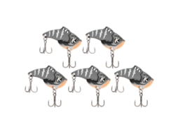 Isca Artificial de Pesca com Gancho Triplo 5 Unidades