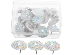 80 Tachinhas Com Glitter Multifuncionais E Reutilizáveis Para