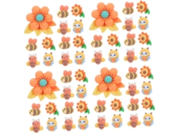 Conjunto De 120 Botões Pressão Para Decorar E Criar Murais Divertidos