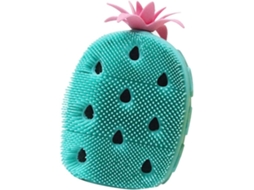 Lurelia Acessório De Duche Com Escova De Silicone Para Banho, Pega Ergonómica E Massagem Suave, Uso Diário Essencial