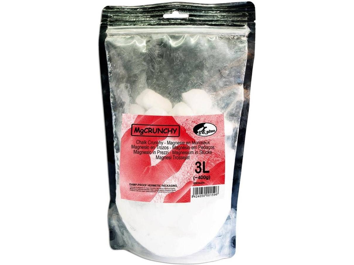 Magnésio De Escalada 8 C PLUS Em Pedaços (0.5 Kg)