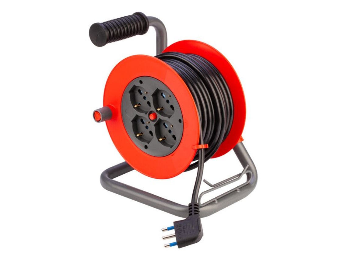 Prolongador Múltiplo - Polypool - Pp2707 - 4 Tomadas - Cabo 10 M - Interruptor On/off Com Proteção Térmica