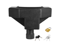 Conjunto de Cadeados para Reboque, Compatível com Acoplamentos 58,7375 Mm, Resistente, Antifurto, 3 Chaves e Cadeado, Adequado Autocaravanas, Barcos