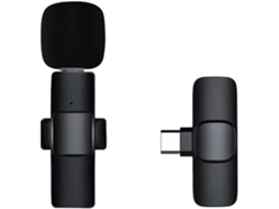 Microfone De Gravata Microfone Sem Fio Para Câmera Android