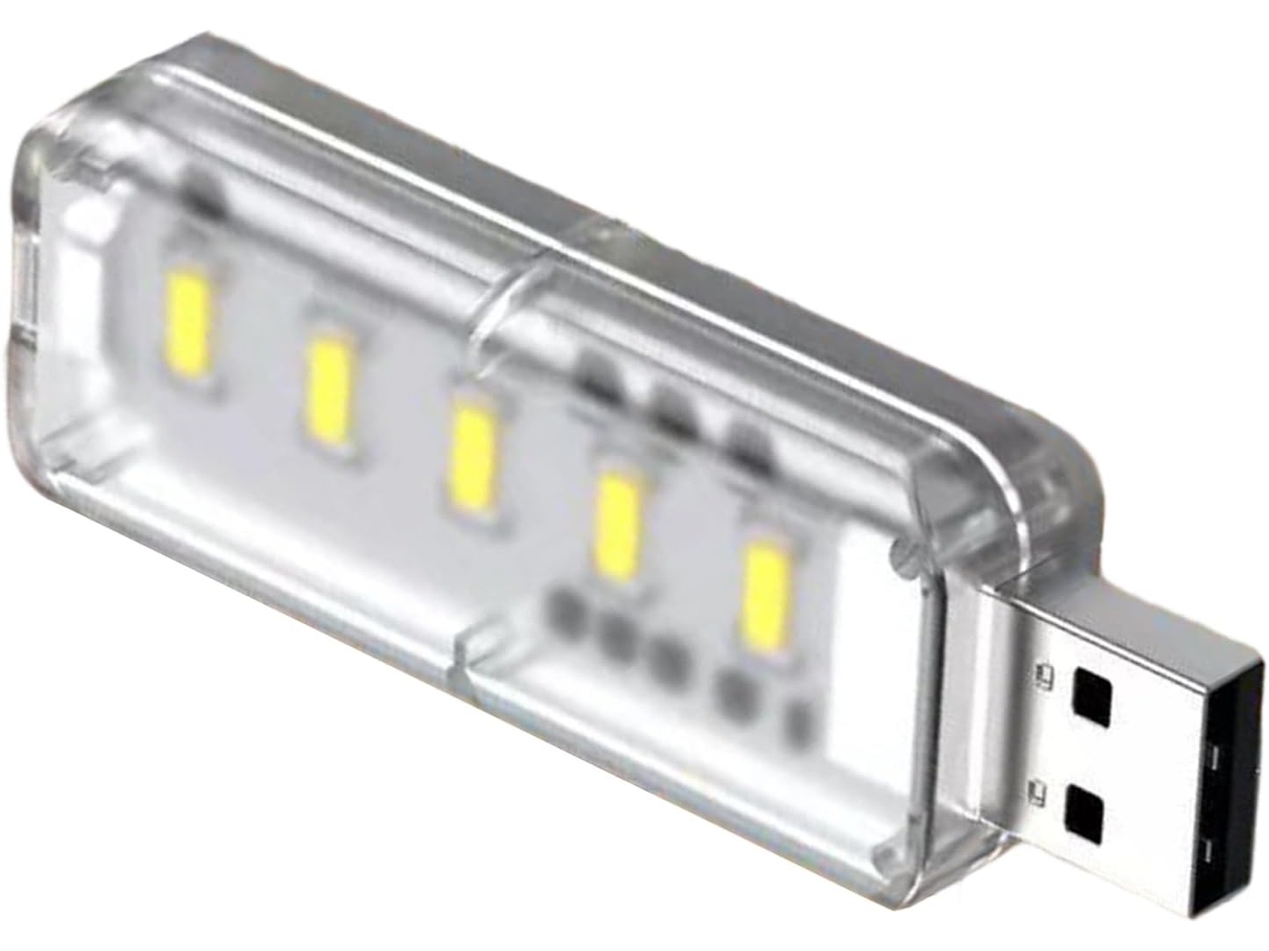 Miniatura De Luz Noturna Usb Com Toque Ajustável E Intensidade
