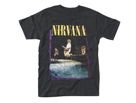 T-shirt NIRVANA (S - Preto)