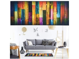 Passadeira Madeira 40x100 Cm Cozinha Corredor Absorvente Lavável
