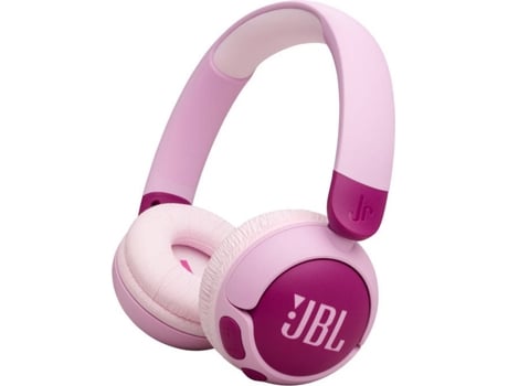 Auscultadorores Bluetooth True Wireless JBL JR320B (On Ear - Microfone - Rosa)