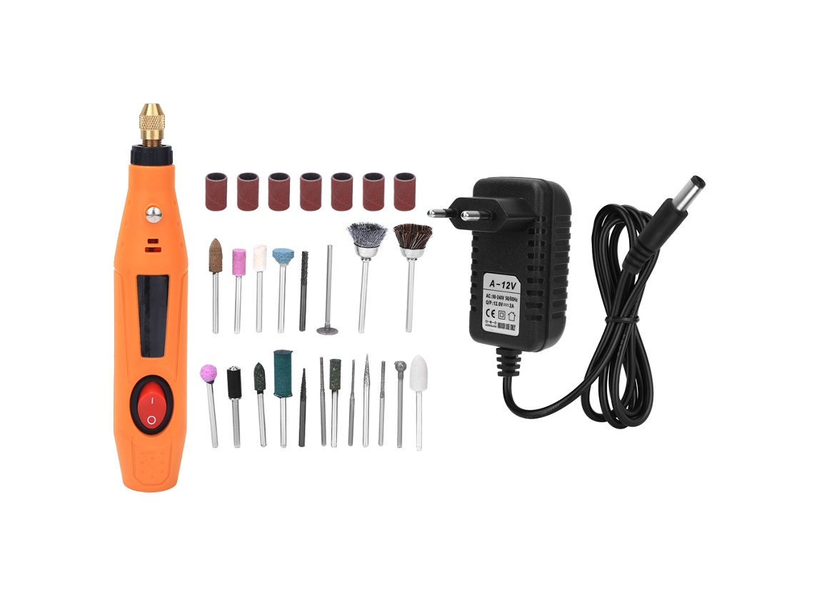 Laxiscreed Ferramenta De Limpeza Eléctrica Mini 12v Para Jade E Lavagem De Alta Velocidade