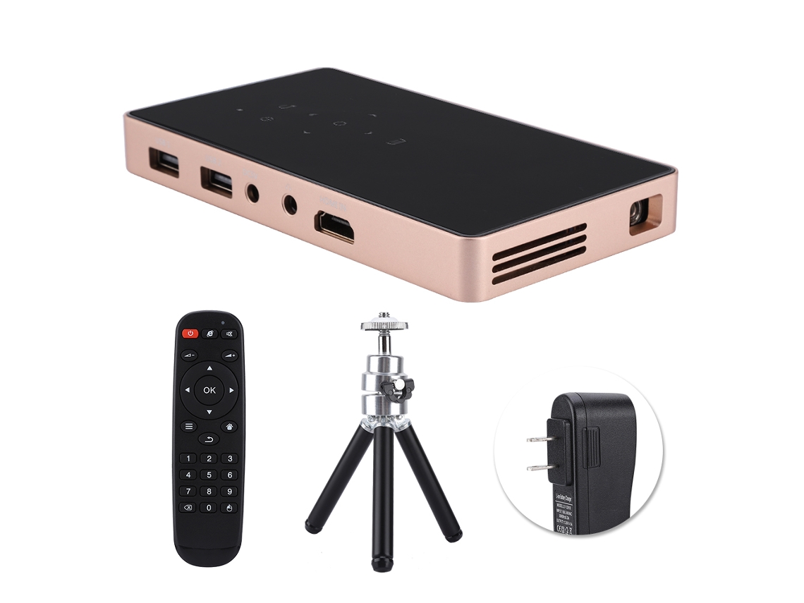 Projetor Portátil LAXISCREED Led Bt4.0