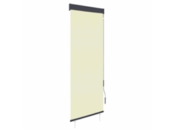 Vidaxl Estore De Rolo Para Exterior 60x250 Cm Creme