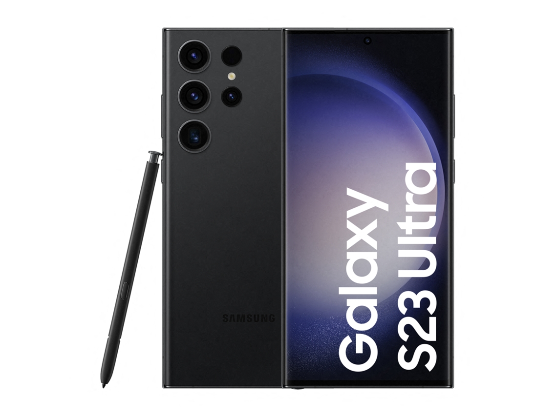 Smartphone SAMSUNG Galaxy S23 Ultra 5G (6.8'' - 12 GB - 512 GB - Preto)