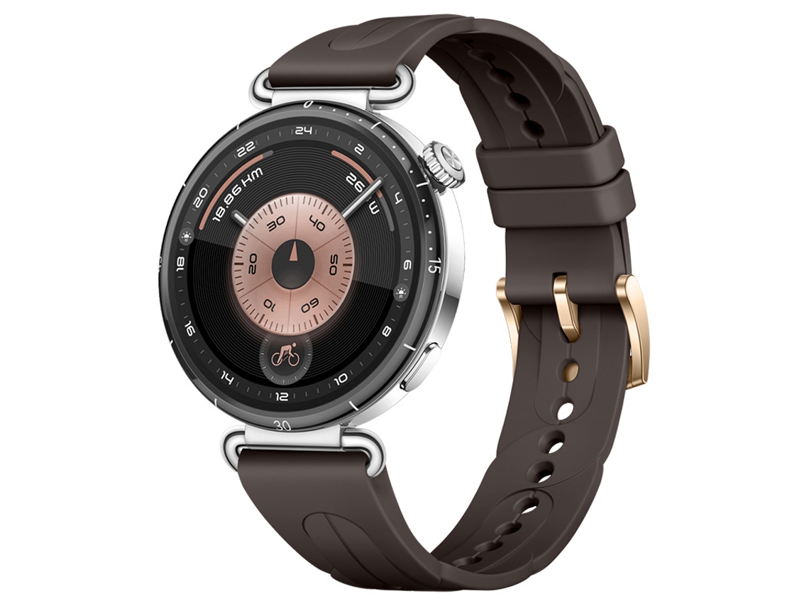 Pulseira de silicone universal 18mm para Huawei Watch Gt6 castanho HEXINYIGJLY
