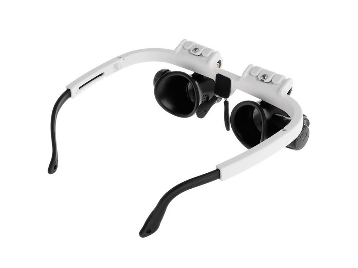 Óculos De Aumento Com Luz Led De 8x/23x Para Dupla Lente, Modelo 2023 Aquaforge