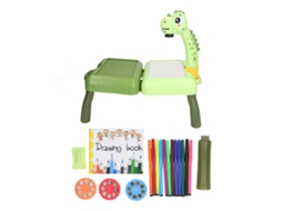 Primerox mesa Projetor de Desenho Infantil Veado Multifuncional Led com Luz e Música