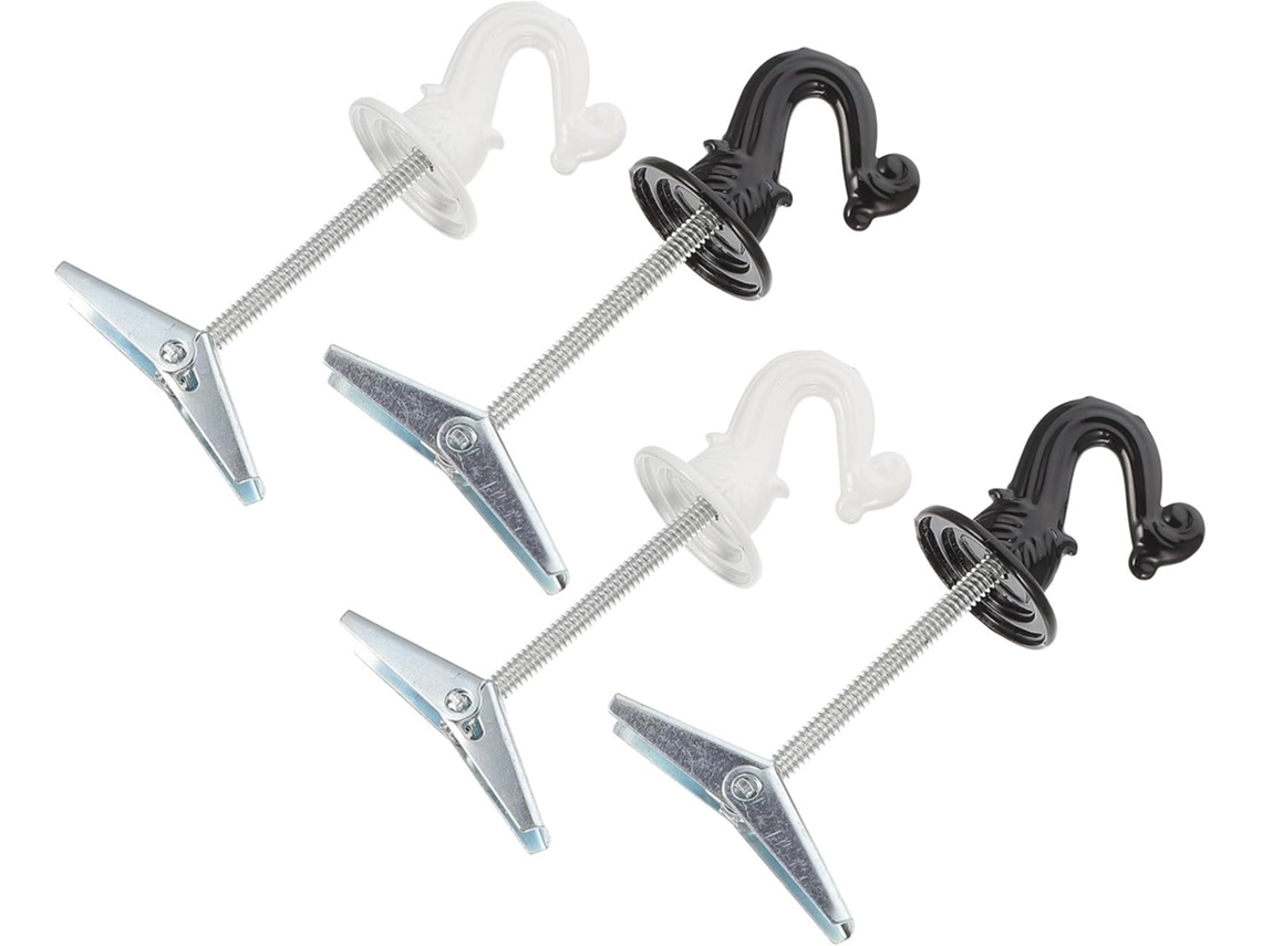 Conjunto de 4 Ganchos Reforçados para Parede GOKOCO