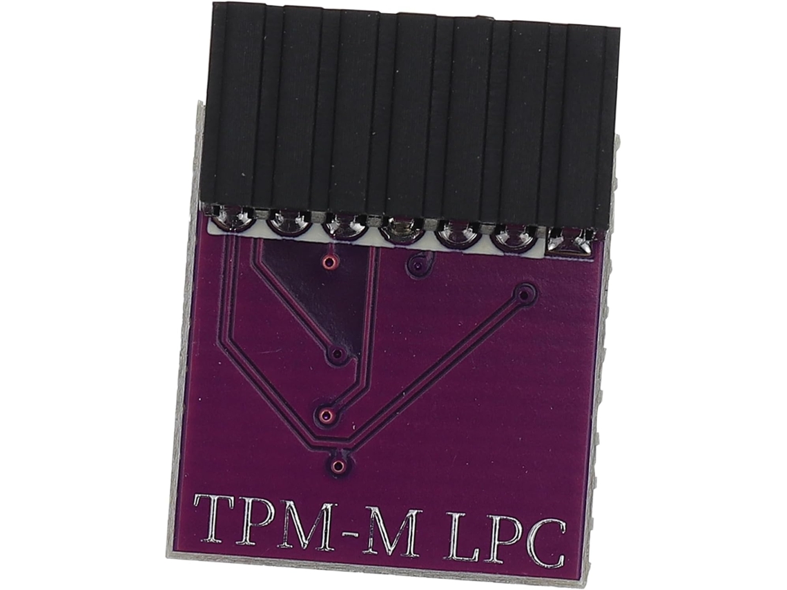 Pinos Do Módulo Tpm Para Placa-mãe Com Suporte De Segurança E Fonte De Alimentação.