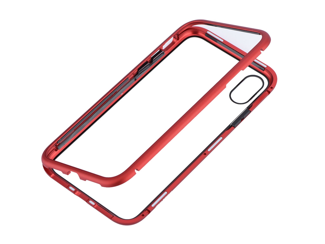 Capa de Telefone LAXISCREED Magnética Transparente Iphone X