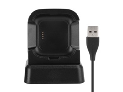 Base de carga ORAIMO para Fitbit Versa 2 con cable USB y soporte de escritorio